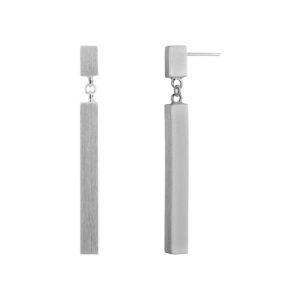 Steel Сережки куби m